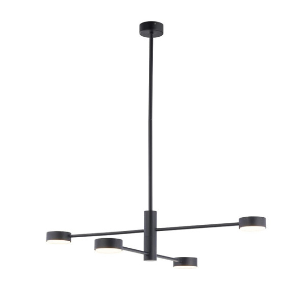 Люстра Nowodvorski 7945 Orbit GX53 4x8W IP20 Чорна - фото №3