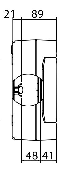 Щит настінний 12 мод. з дверцятами RAL9001 Ram Base, DKC - фото №3