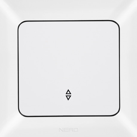 Проходной выключатель 1-клавишный NE-AD ARAS 93-110-05 белый