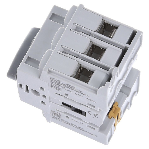 Рубильник Hager HAC308 3P 80А - фото №6