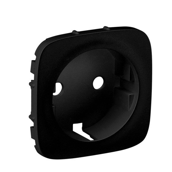 Панель розетки с з/к Legrand Valena Allure антрацит