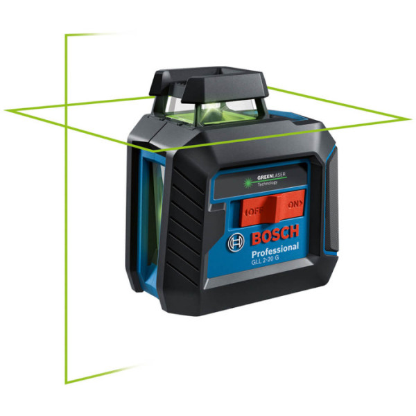 Лазерний нівелір Bosch GLL 2-20 G (0601065001) - фото №1