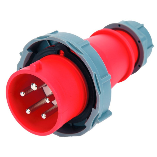 Силовая вилка TNSy 0252 PRO 3Р+PЕ+N 32А 380В IP67 (TNSy5502045)