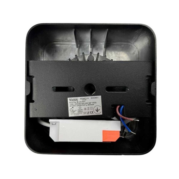 Cветильник точечный накладной SIDNEY-S 10W 4000K IP20 квадрат черный Violux ( 330451 ) - фото №4