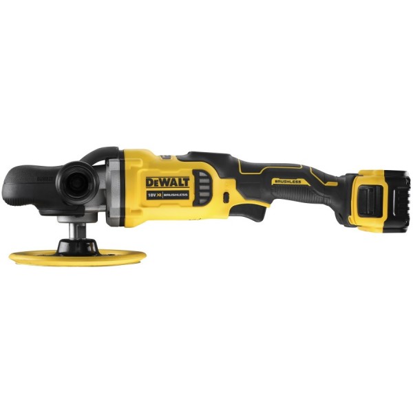 Акумуляторна шліфувальна машина DeWALT DCM849P2 18В - фото №2