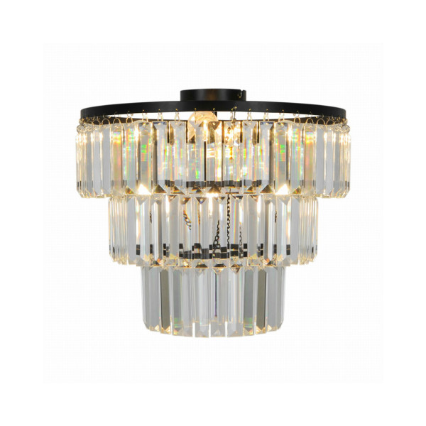 Люстра Zuma Line P17127-4-BK Tifanny E14 4x40W IP20