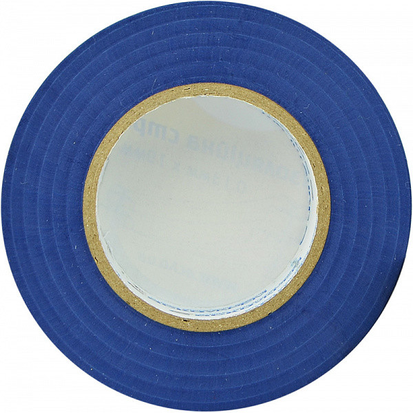 Изолента Аско-Укрем 0,13x19мм/20м синяя (A0150020041) - фото №3