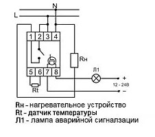 Термореле F&F RT-826 (РТ-826) - фото №4