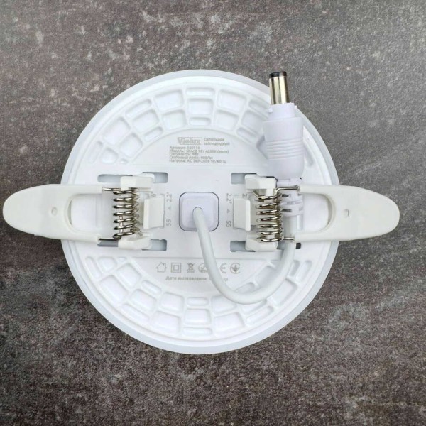 Светильник LED даунлайт Violux SPACE 9W 4200K круг IP20 ( 100110 ) - фото №3