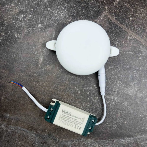 Светильник LED даунлайт Violux SPACE 9W 4200K круг IP20 ( 100110 ) - фото №5