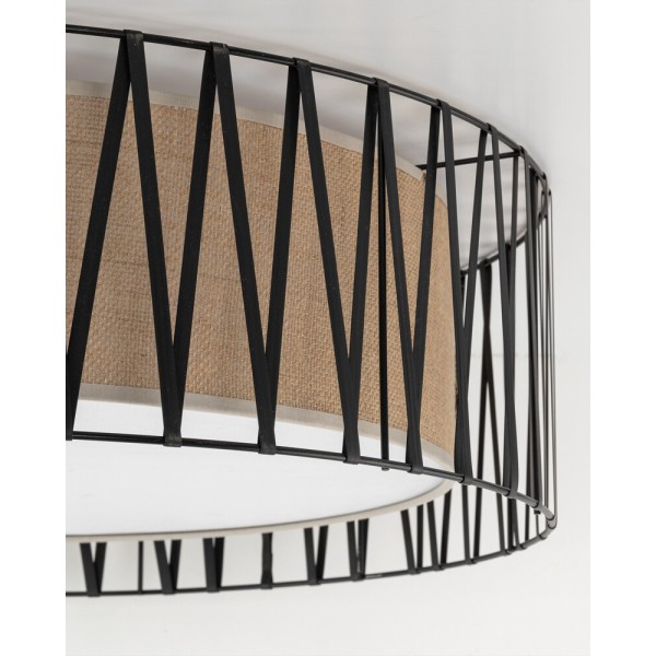 Люстра TK Lighting 4556 Harmony E27 4x15W IP20 коричневая - фото №3