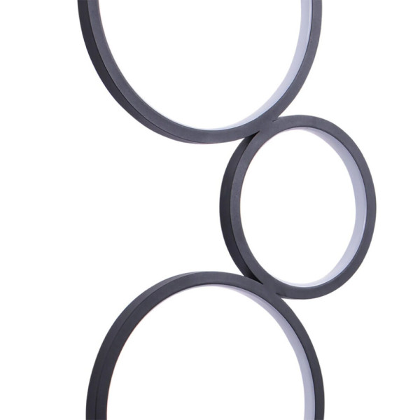 Торшер Goldlux 330178 Flamenco Led 1x30W 4000K 3600Lm IP20 Черный - фото №4