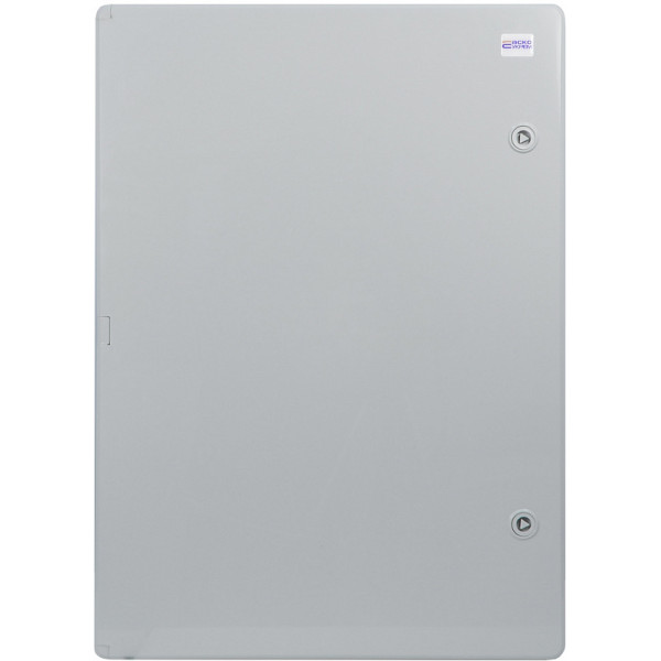 Ударостійкий корпус з АБС-пластику Аско-Укрем UBox 500x700x250мм (непрозорі дверцята) - фото №2