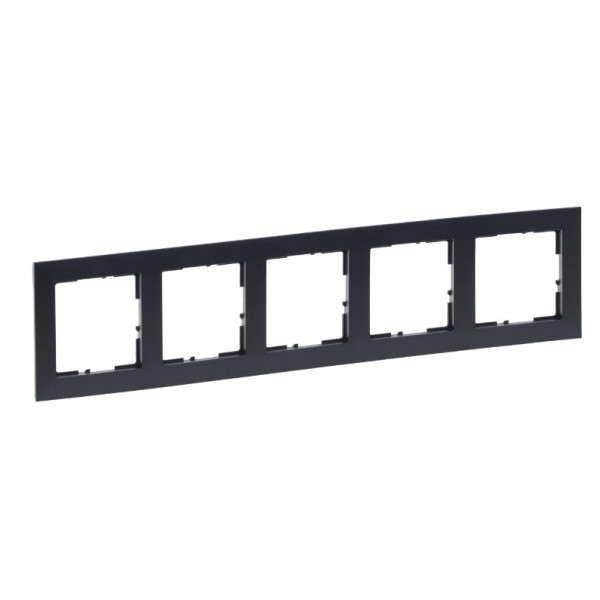 Рамка 5-постовая Legrand SUNO (графит) 721555