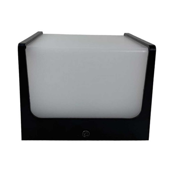 Светильник фасадный Violux CUBE 8W 4200K 600Lm ІР65 черный ( 500430 ) - фото №4