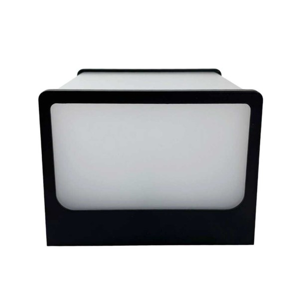 Светильник фасадный Violux CUBE 8W 4200K 600Lm ІР65 черный ( 500430 ) - фото №5