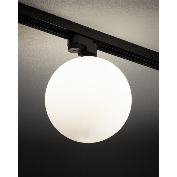 Трековий світильник Nowodvorski 11298 Profile Snowball G9 1x12W IP20 чорний - фото №1