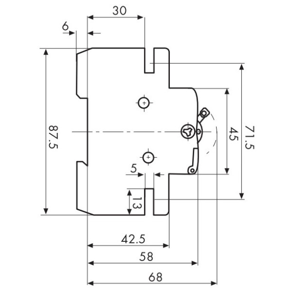 Вимикач навантаження ETI 002423316 SV 3100 3р 100A - фото №1