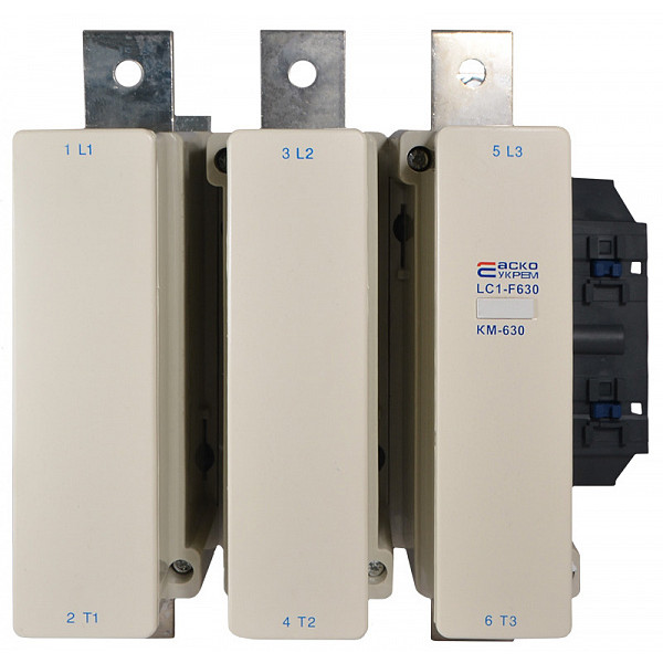 Корпусный контактор Аско-Укрем KM 630 М7 220В LC1-F630 (A0040020017) - фото №1