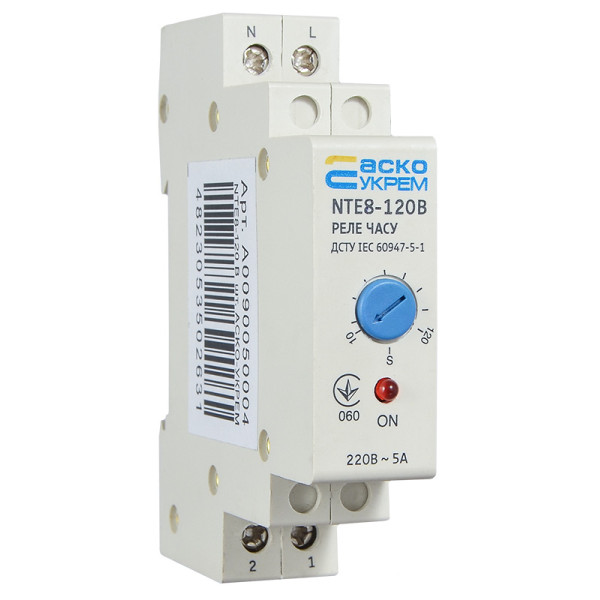 Реле времени Аско-Укрем NTE8-120В (A0090050004)