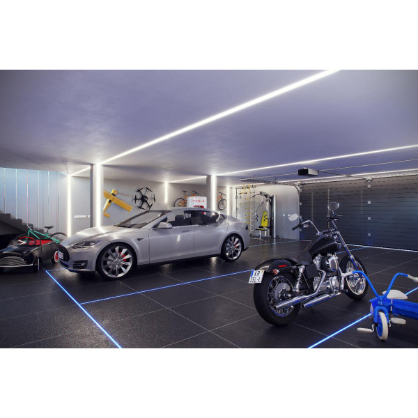 Профіль для світлодіодної стрічки Lumines SORGA срібло - фото №5