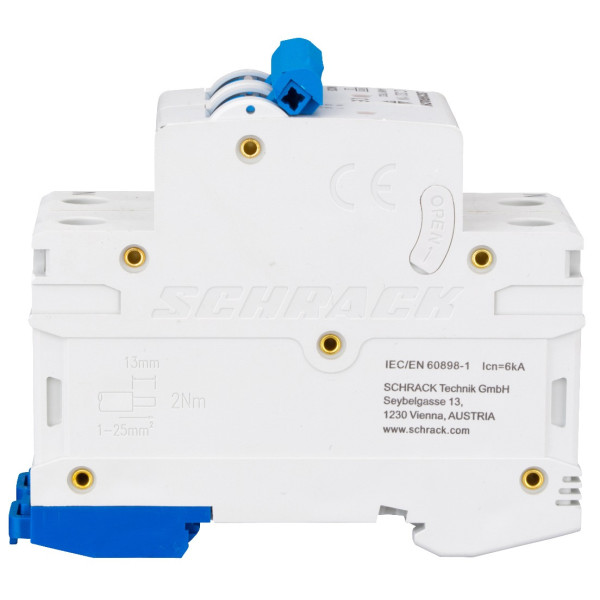 Автоматичний вимикач Schrack AM617632 6кА 32А 1P+N C - фото №4