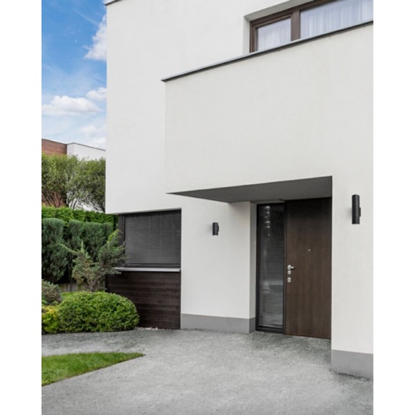 Вуличний світильник Nowodvorski 8330 Exe GU10 2x10W IP54 чорний - фото №1