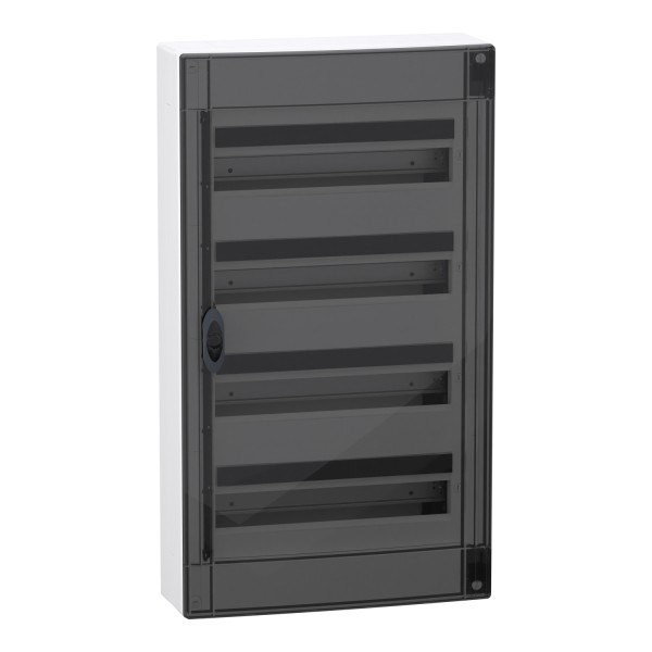 Навесной щит Schneider Electric PrismaSeT XS LVSXR418 4 ряда 72М дымчатые двери