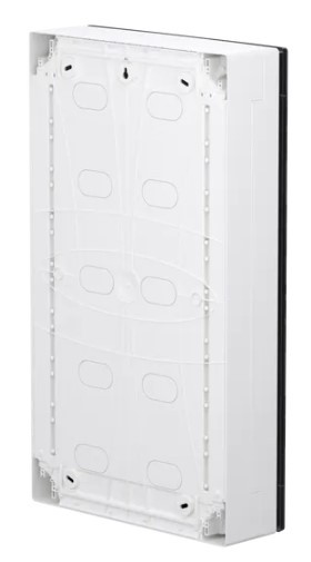 Навесной щит Schneider Electric PrismaSeT XS LVSXR418 4 ряда 72М дымчатые двери - фото №2