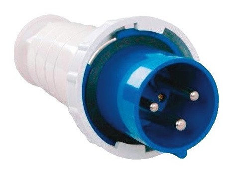 Переносная вилка TNSy 33 2Р+РЕ 63А 220В IP67 (TNSy5500438)