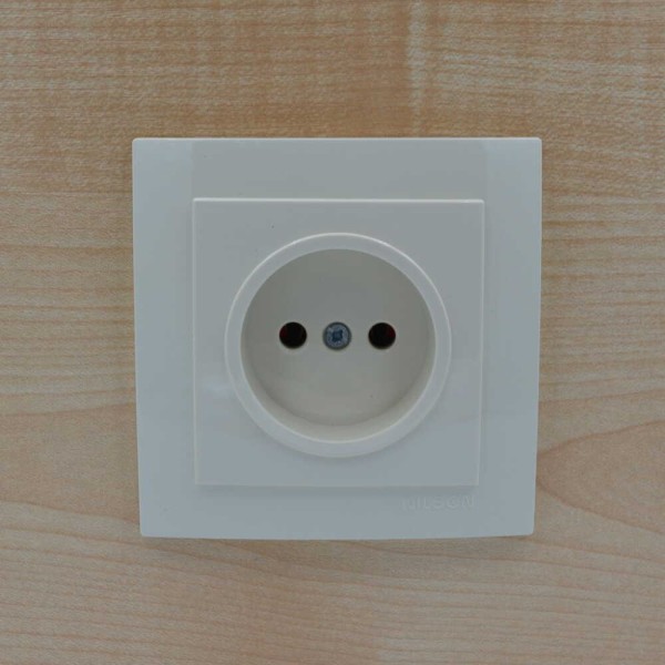 Розетка Nilson Touran кремова 1-на без заземлення ( 24121015 ) - фото №3