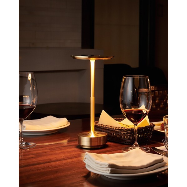 Настільна лампа з акумулятором Kloodi TA-5V CLA CCT GD Led 1x5W 2700K-6500K IP20 - фото №2