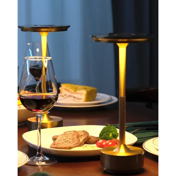 Настільна лампа з акумулятором Kloodi TA-5V CLA CCT GD Led 1x5W 2700K-6500K IP20 - фото №3