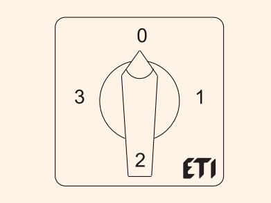 Кулачковый переключатель ETI 004773095 CS 16 98 U (фазного тока через ТТ 16A) - фото №4