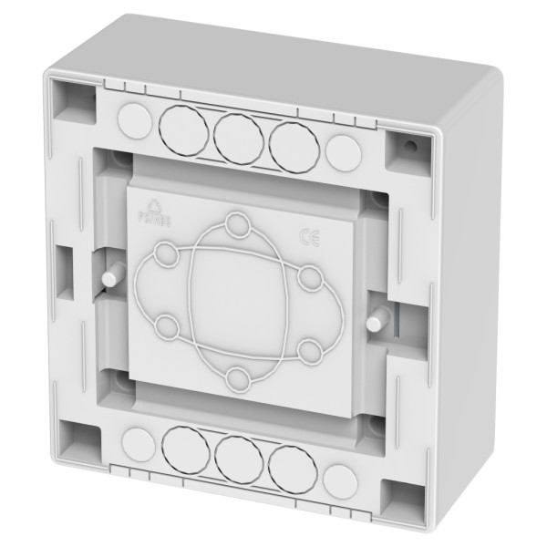 Настінний щиток Elektro Plast 2501-01-RN1/6 (N+PE) EP LUX IP40 (2501-01) - фото №3