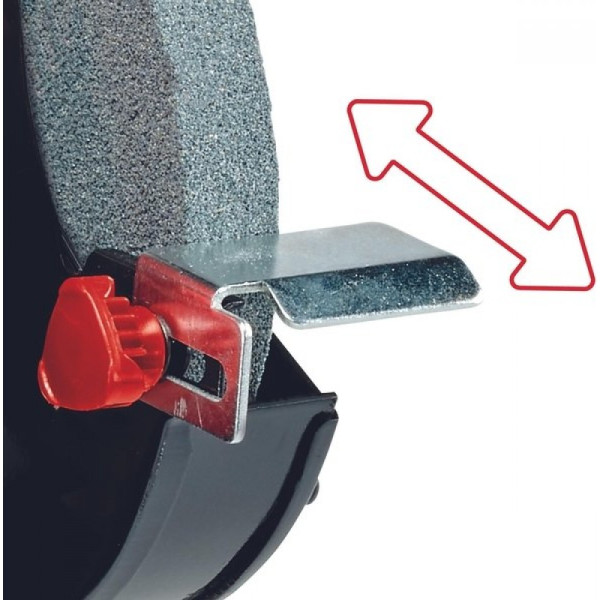 Точильный станок Einhell 250Вт диск 150/200мм для влажной и сухой заточки/шлифовки (4417242) - фото №2