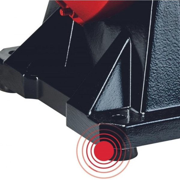 Точильный станок Einhell 250Вт диск 150/200мм для влажной и сухой заточки/шлифовки (4417242) - фото №5