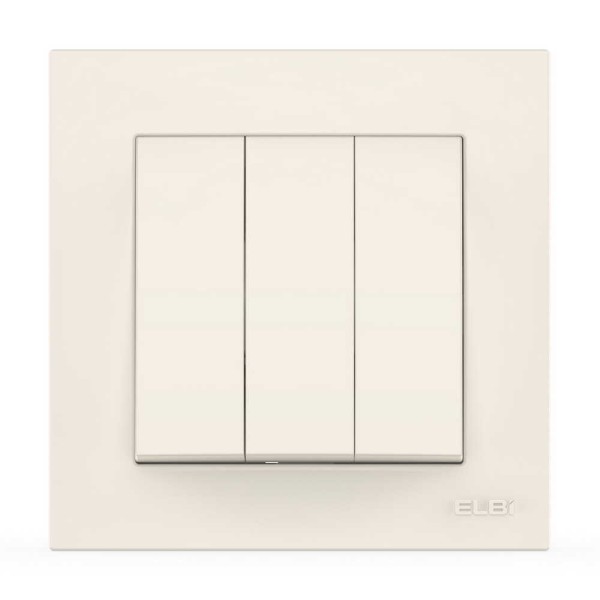 Выключатель EL-BI VEGA белый 3-кл ( 510-010200-254 )