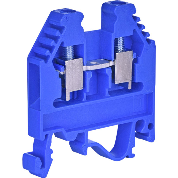 Винтовая нейтральная клемма ETI 003901038 VS 4 PA N 4мм² (синяя)