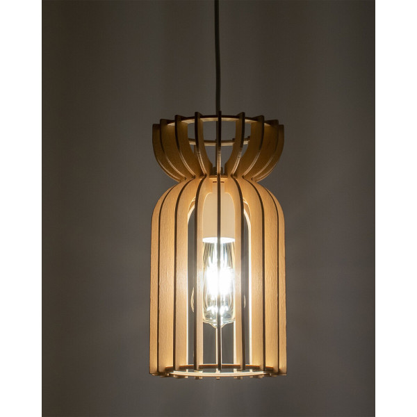 Подвесной светильник, люстра Nowodvorski 10571 Kymi B E27 1x25W IP20 бежевый - фото №3