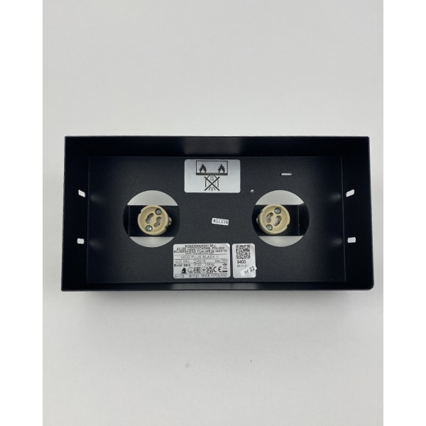 Точечный светильник Nowodvorski 9403 Mod GU10 2x15W IP20 черный - фото №1