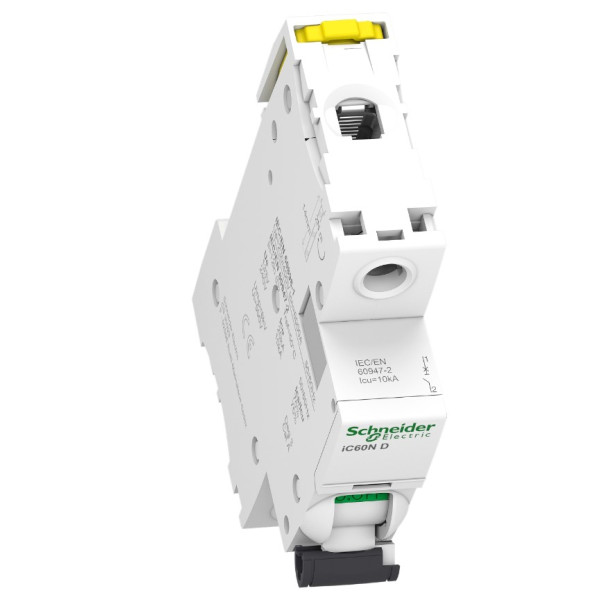 Автоматический выключатель Schneider Electric iC60N A9F75120 1P 20A D - фото №1