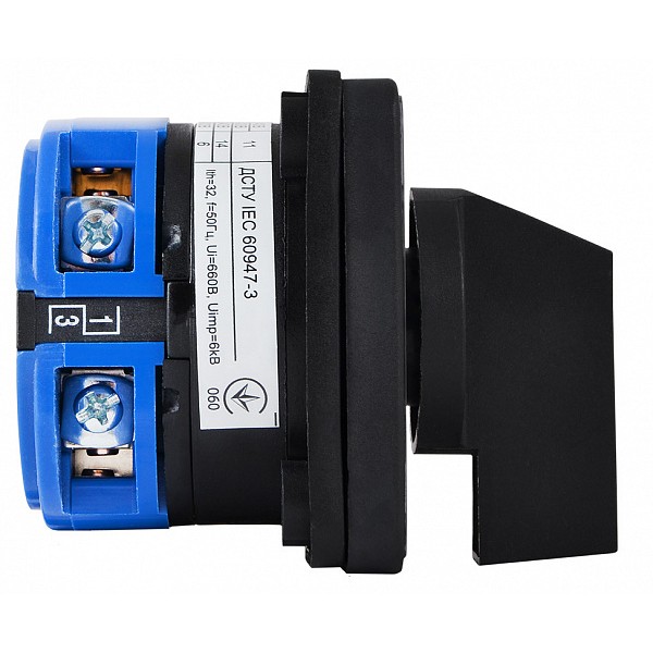 Пакетный переключатель Аско-Укрем ПКП SBI 0-1 2 полюса 32A/1.822 (A0110010062) - фото №1