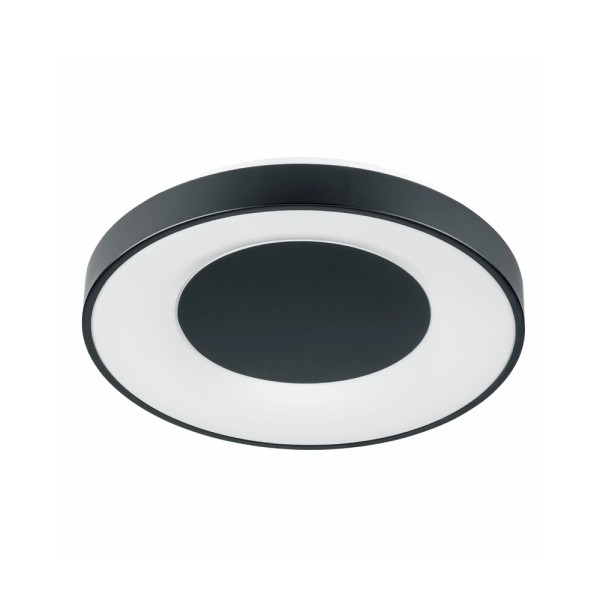 Люстра с пультом светодиодная, потолочный светильник Goldlux 326720 Witold LED 1x72W 3000K/4000K/6000K 8000Lm IP44 черная