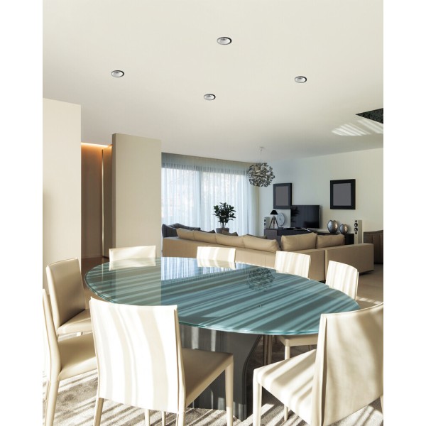 Точечный светильник Kanlux 36222 Glozo GU10/GU5.3 1x10W IP20 черный - фото №1