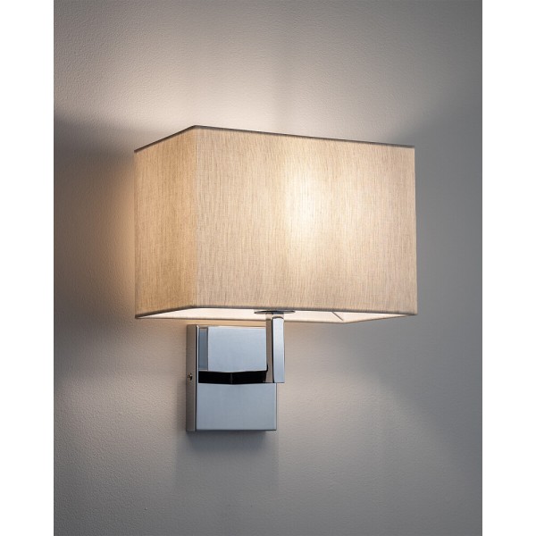 Бра, настінний світильник Nowodvorski 11780 Hotel Mood E27 1x10W IP20 світло-бежевий - фото №1