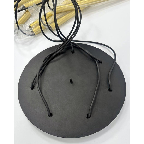 Підвісний світильник Nowodvorski 38921 Laser 490 G9 7x10W IP20 Gold - фото №1