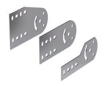 Горизонтальний з'єднувач-перехідник по висоті METAKSAN BAE 10075 15 PG H100-80 1,5мм - фото №1