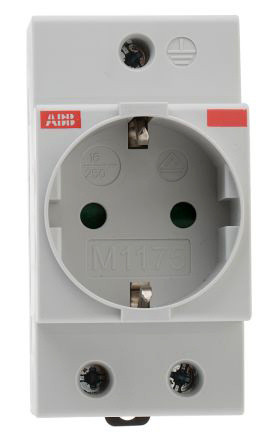 Розетка на DIN-рейку M1175, ABB - фото №1