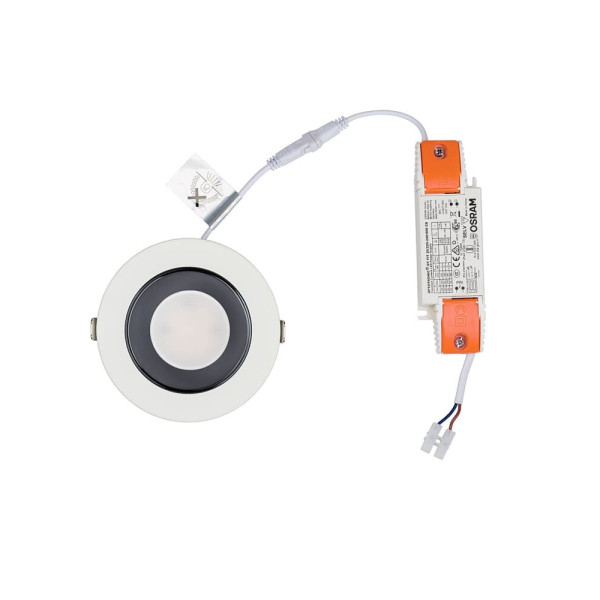 Точечный светильник Nowodvorski 8772 CL KEA LED 1x20W 4000K 1150Lm IP44 белый - фото №3